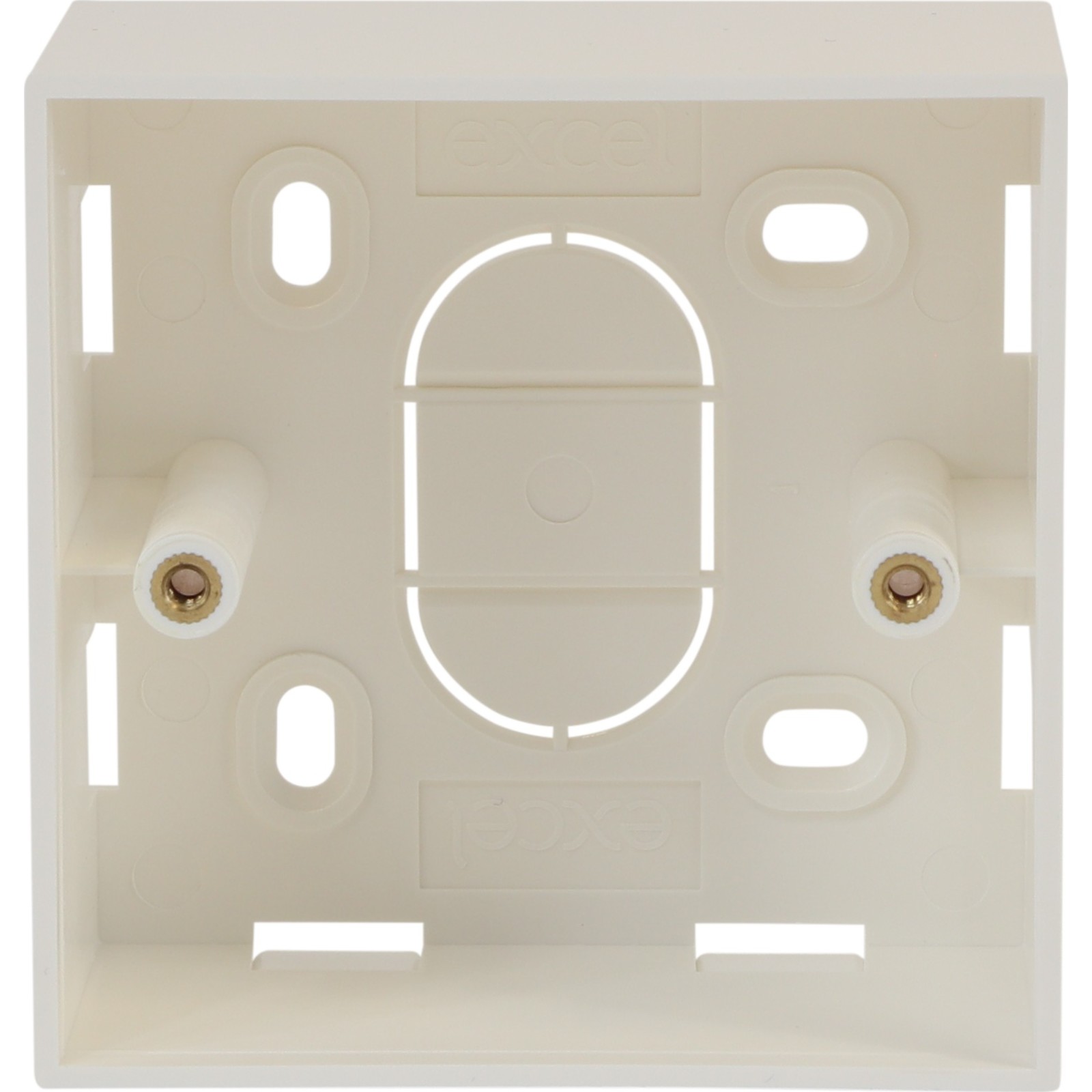 Excel Single Gang 47mm Deep Back Box