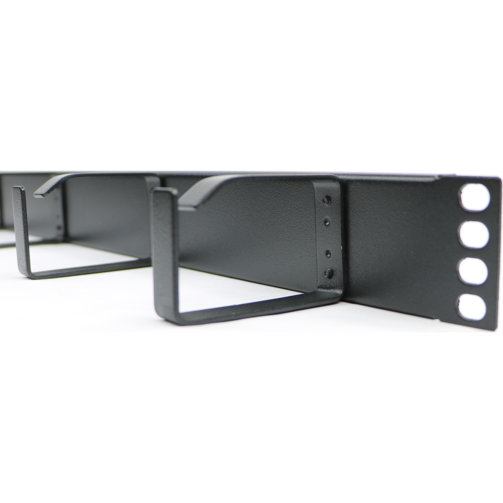 Excel 1U Horizontal Cable Management (4 Metal Rings)