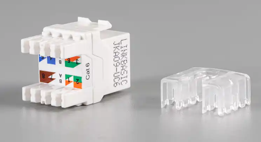 Linkbasic CAT6 UTP Keystone Jack, 180 degree