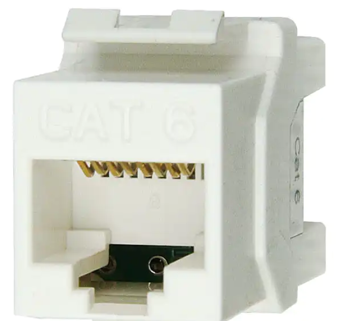 Linkbasic CAT6 UTP Keystone Jack, 180 degree