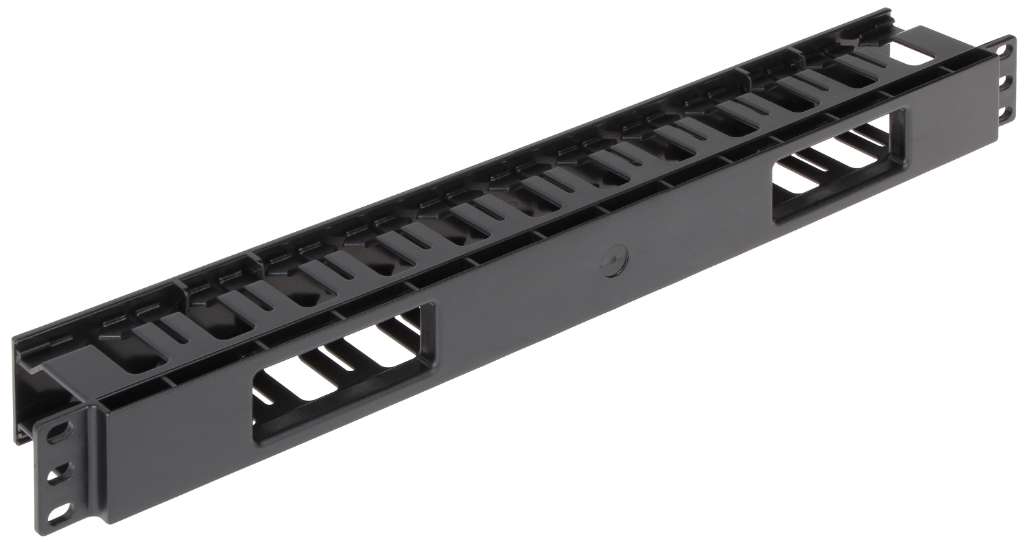 1U Horizontal Cable Management (Plastic Cover)