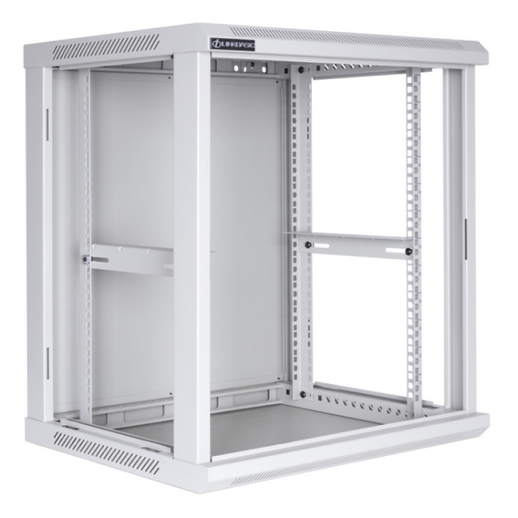12U Wall Mount Cabinet, 600mm Width by 450mm Depth, Grey [Flat Packed]