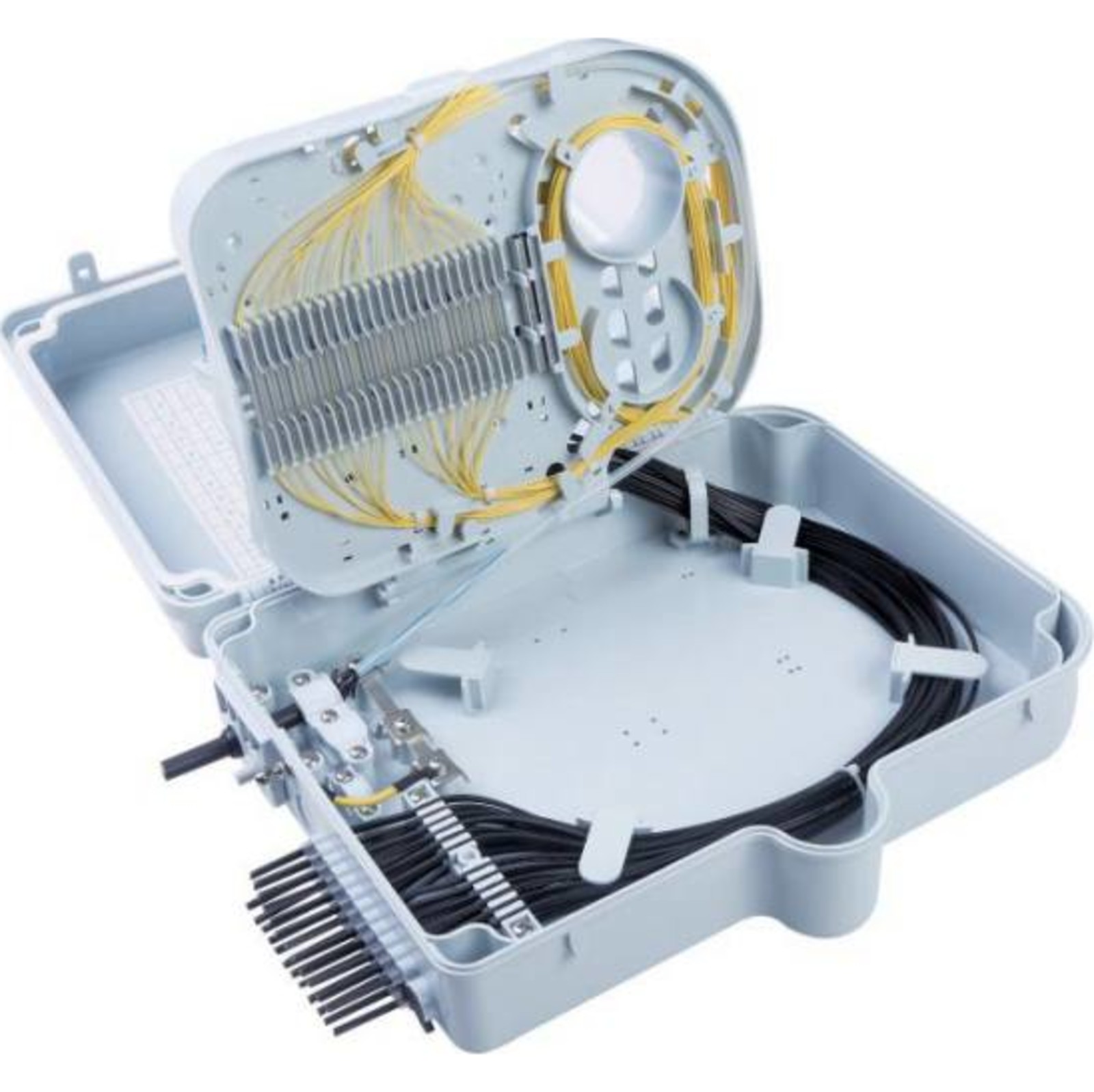 Excel Enbeam IP55 Fibre Access Terminal Box Unloaded up to 24x LC Dup. or 24x SC Sim. Adaptors