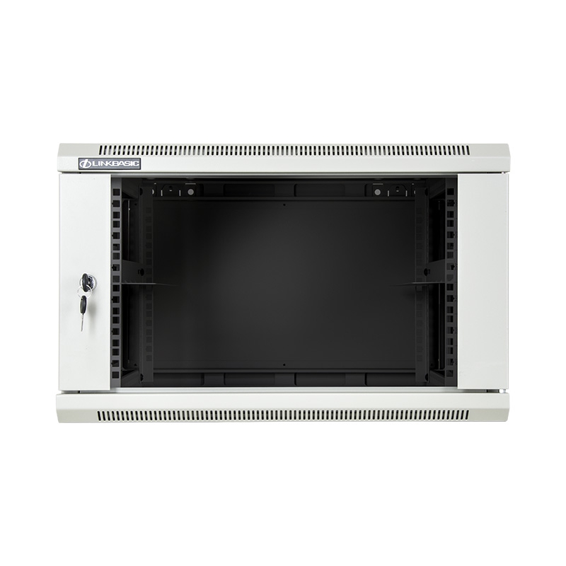 Linkbasic 6U Wall Mount Cabinet, 600mm Width by 600mm Depth, Grey [Flat Packed]