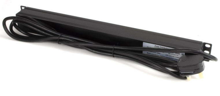 PDU 1U Horizontal 8-Way with UK Plug Power Distribution Unit Horizontal 3m