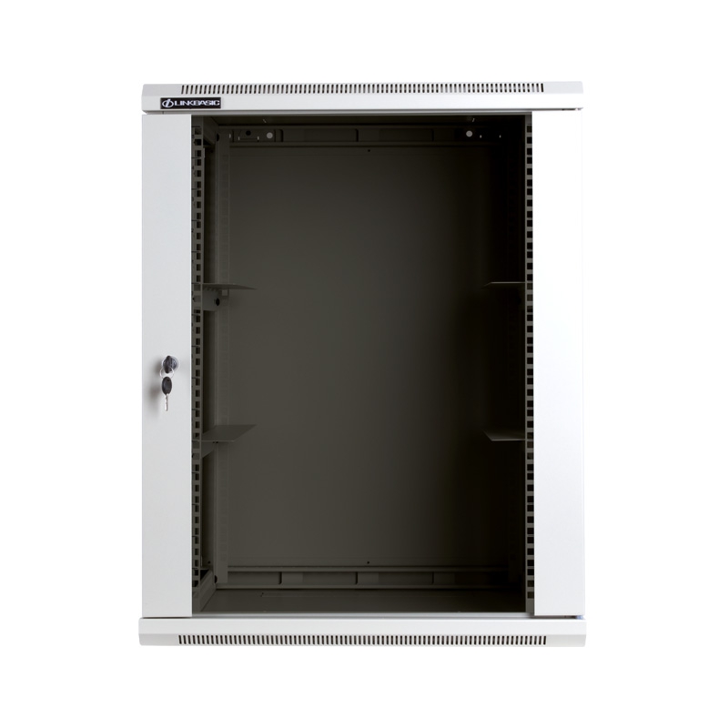 Linkbasic 22U Wall Mount Cabinet, 600mm Width by 600mm Depth, Grey [Flat Packed]