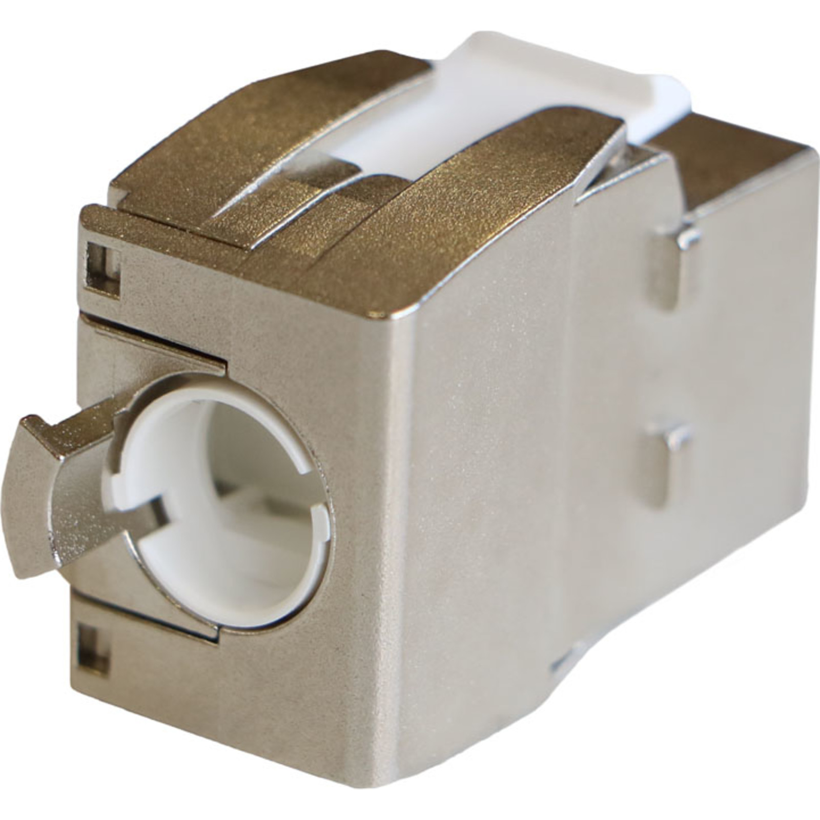 Excel CAT6 FTP Screened Keystone Jack Toolless Silver