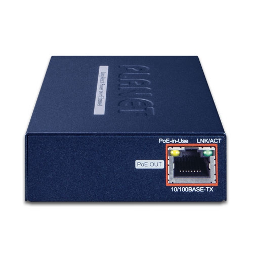 1-Port Long Reach PoE over UTP Extender Kit (LRP-101UH + LRP-101UE) »   LRP-101U-KIT