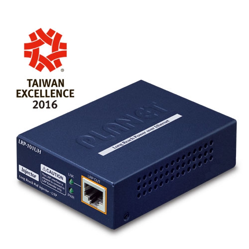 1-Port Long Reach PoE over UTP Extender Kit (LRP-101UH + LRP-101UE) »   LRP-101U-KIT