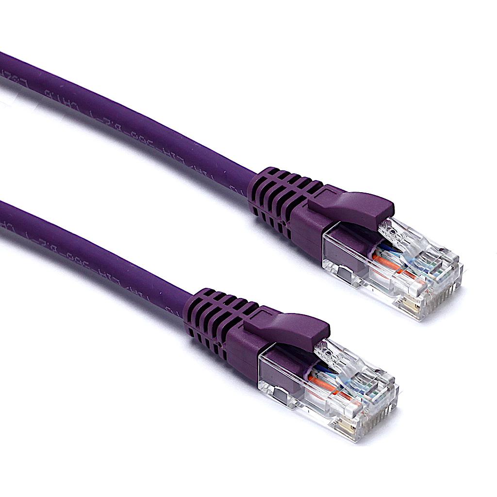 Excel CAT6 2MT U/UTP LSZH Patch Lead Violet