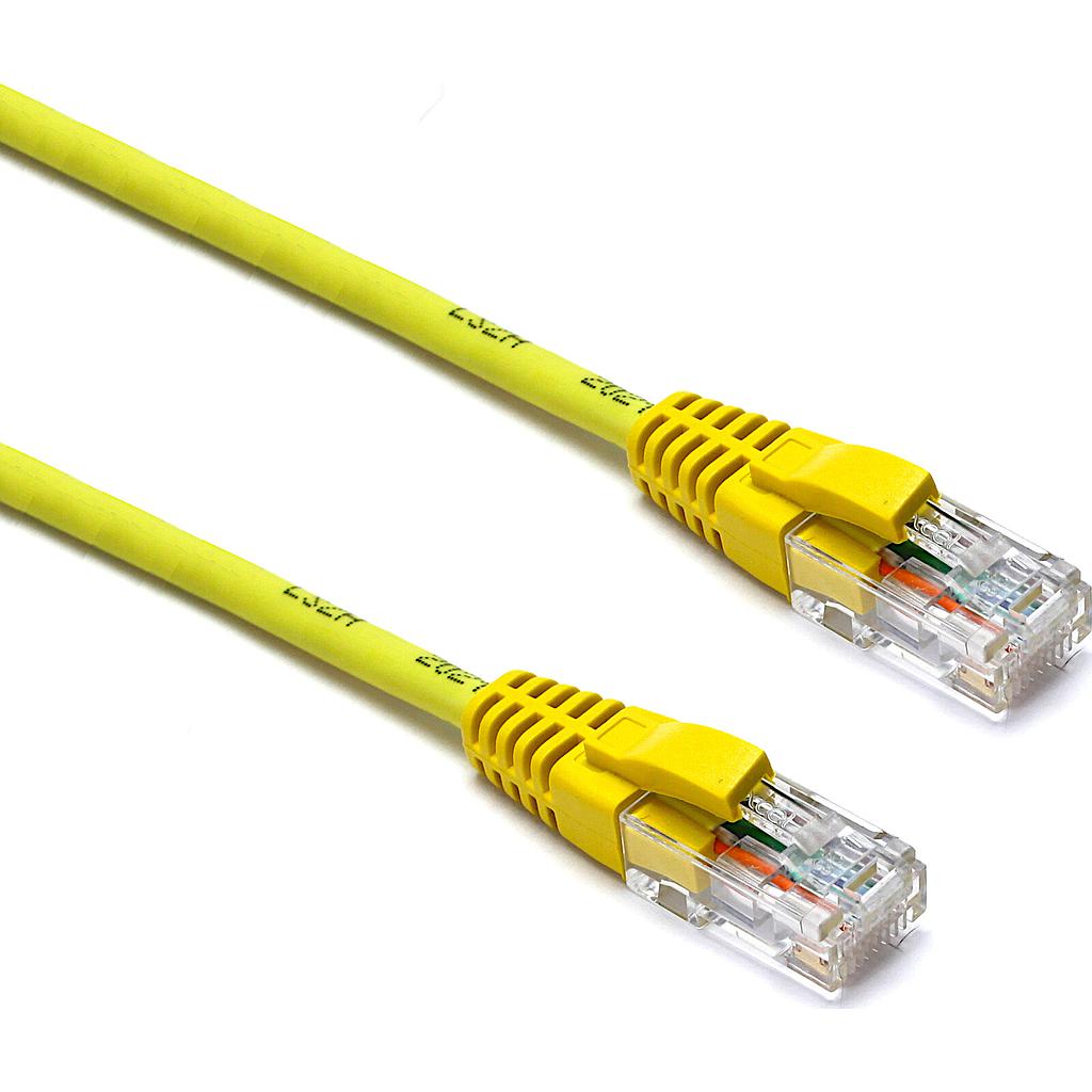 Excel CAT6 Patch Lead U/UTP LS0H Blade Booted 5MT - Yellow