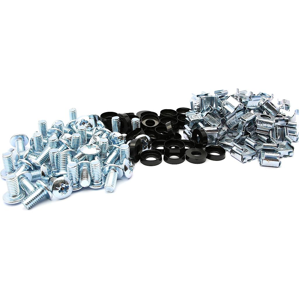 Excel M6 Cage Nuts and Bolts (50-Pack)