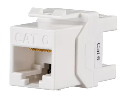 Linkbasic CAT6 UTP Keystone Jack, 180 degree