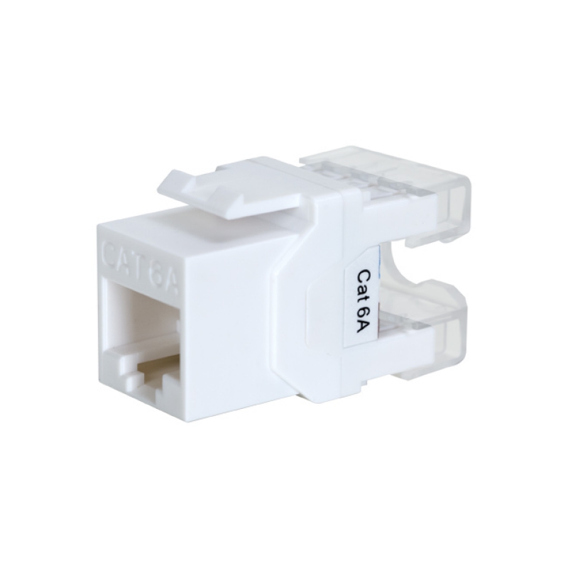 Linkbasic CAT6A UTP Keystone Jack, 180 degree