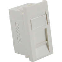 Excel CAT5e UTP RJ45 White Module