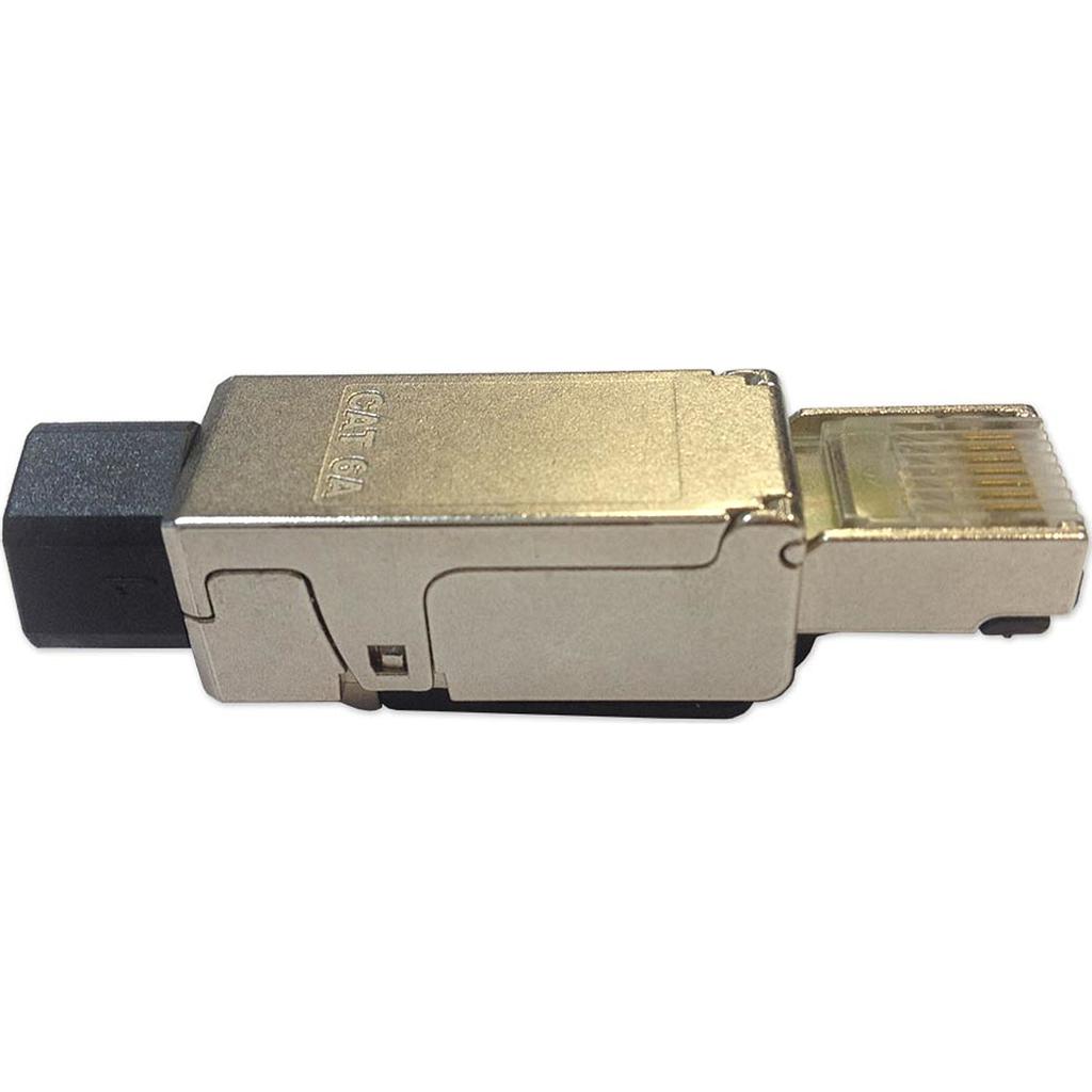 Excel CAT6A FTP Tooless Field Installable Rj45 Plug