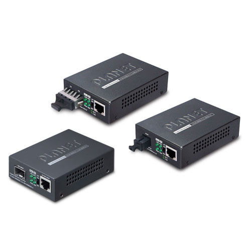 10/100/1000BASE-T to 1000BASE-SX Media Converter (SC, MM) -220/550m