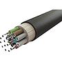 Excel Enbeam OM3 Multimode 50/125 6 Core Fibre Optic Cable Tight Buffered Cca - Black