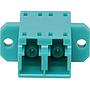 Excel LC Duplex Adaptor Multimode (Aqua)