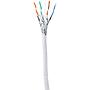 Excel Solid Cat6A Cable S/FTP LSOH CPR Euroclass Dca 500m Reel White