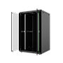 24U, Mirsan GTN Series Cabinet, Width 800mm, Depth 800mm, Ready Assembled, Black