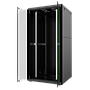 32U, Mirsan GTN Series Cabinet, Width 800mm, Depth 800mm, Ready Assembled, Black