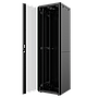 42U, Mirsan GTN Series Cabinet, Width 600mm, Depth 600mm, Ready Assembled, Black
