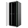 42U, Mirsan GTN Series Cabinet, Width 800mm, Depth 800mm, Ready Assembled, Black