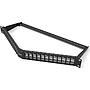 Excel Unloaded 48 Port Keystone V Patch Panel Frame UTP 1U Black