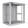 Linkbasic 12U Wall Mount Cabinet, 600mm Width by 600mm Depth, Grey [Flat Packed]