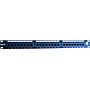 Excel CAT6 24 Port 1U Patch Panel Black
