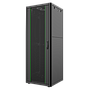 32U, Mirsan GTN Series Cabinet, Width 600mm, Depth 600mm, Ready Assembled, Black