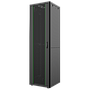 42U, Mirsan GTN Series Cabinet, Width 600mm, Depth 600mm, Ready Assembled, Black