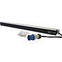 Excel 12 Way Vert PDU 12x UK Socket 16A IEC 60309 Plug Switched