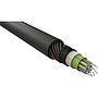 Excel Enbeam OS2 Singlemode SWA Direct Burial Fibre Optic Cable Loose Tube 12 Core 9/125 LSZH Eca Black