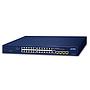 Planet 24-Port 10/100/1000T + 4-Port 100/1000X SFP Managed Gigabit Switch