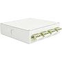 Excel Enbeam LC Patch Box 6 Port Quad (24 Core) 160mm x 160mm x 80mm