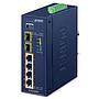 Planet Industrial 4-Port 10/100/1000T 802.3at PoE + 2-Port 100/1000/2500X SFP Ethernet Switch