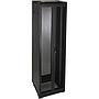 Excel Environ ER800 47U Rack 800x1000mm Double Vented Front Doors and Double Vented Rear Doors, B/Panels F/Mgmt Black