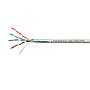 Linkbasic CAT5E F/UTP Solid Cable, LSZH jacket, GRAY (RAL 7035)