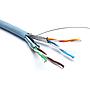Excel CAT6A U/FTP, Foiled Cable LSZH, Ice Blue, 500Mtr Reel