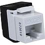 Excel CAT6 Low Profile UTP Toolless Keystone Jack-White