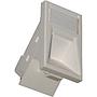 Excel 6C Angled Shutter For Keystone Jack - White